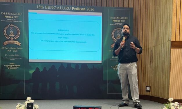 Department of Pediatrics Participation at Pedicon 13 Conference