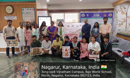 World Red Cross Day Celebration at BGS Medical College and Hospital, Nagaruru