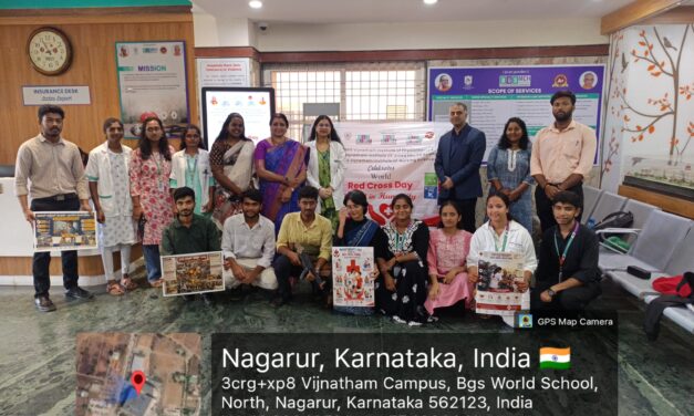 World Red Cross Day Celebration at BGS Medical College and Hospital, Nagaruru