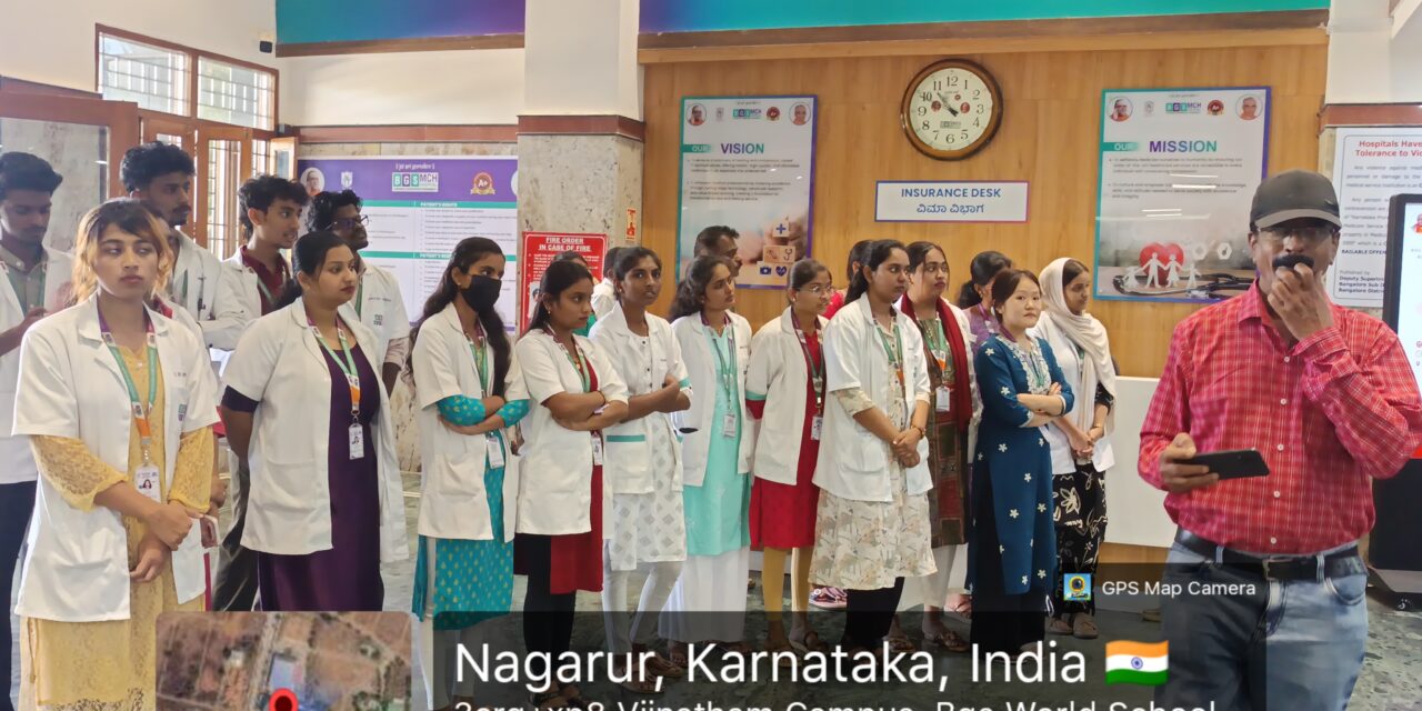 World Red Cross Day Celebration at BGS Medical College and Hospital, Nagaruru