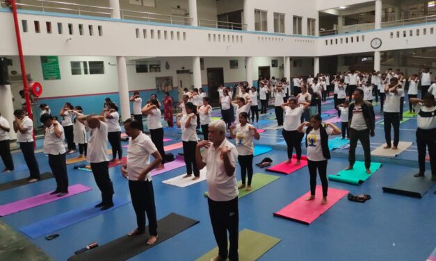 12th International Day of Yoga 2026 Celebrated at BGS World School, Nagaruru with the Theme “Yoga for Healthy Ageing”