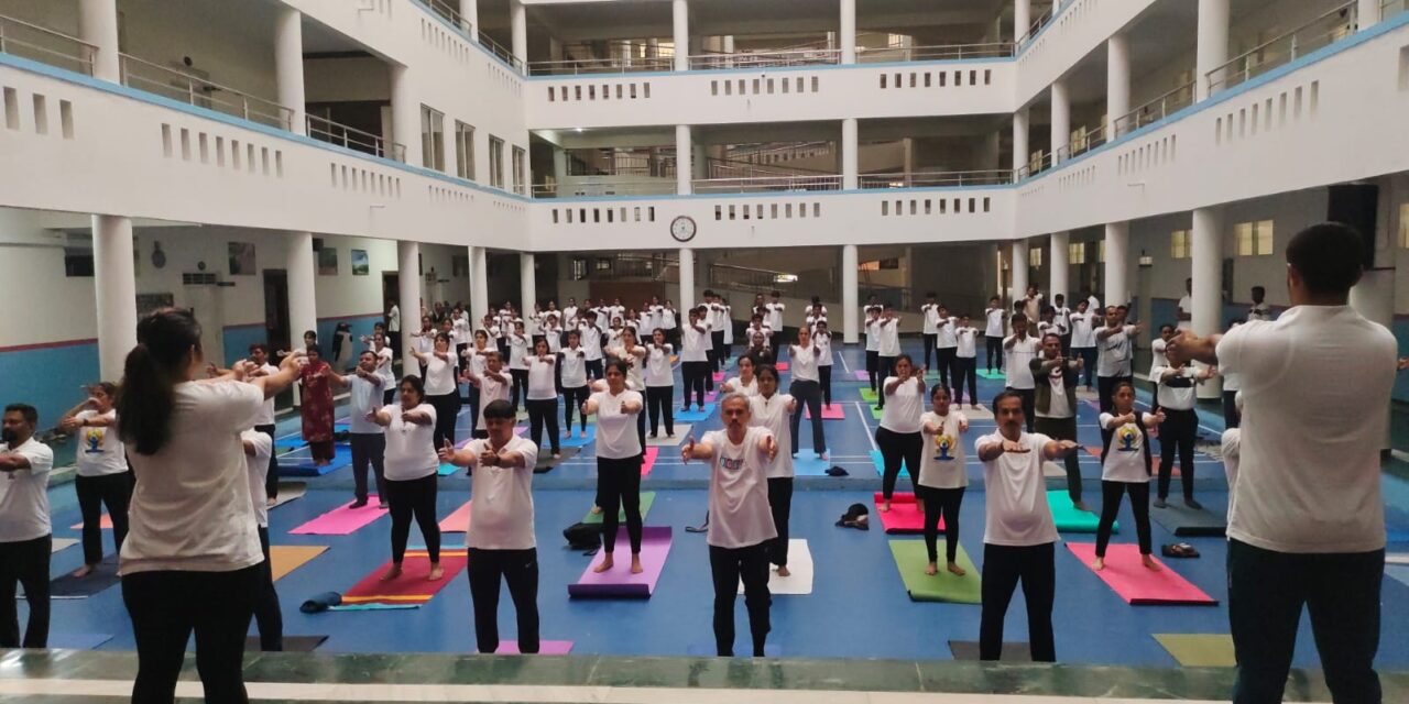 12th International Day of Yoga 2026 Celebrated at BGS World School, Nagaruru with the Theme “Yoga for Healthy Ageing”