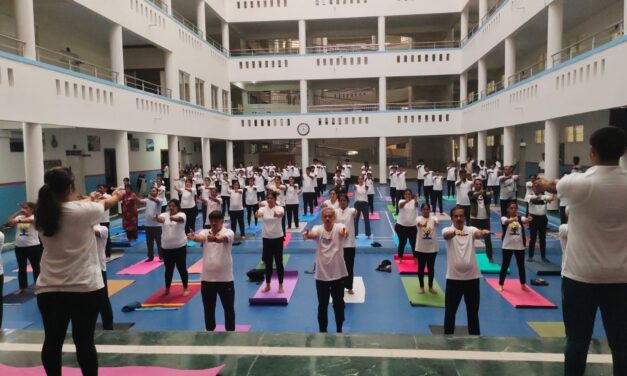 12th International Day of Yoga 2026 Celebrated at BGS World School, Nagaruru with the Theme “Yoga for Healthy Ageing”