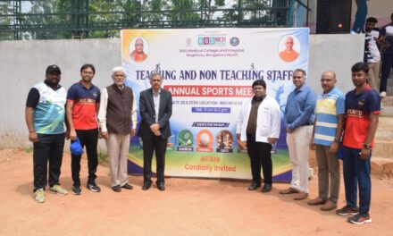 Teaching and Non-Teaching Staff Annual Sports Meet 2026 at BGS Medical College and Hospital, Nagaruru
