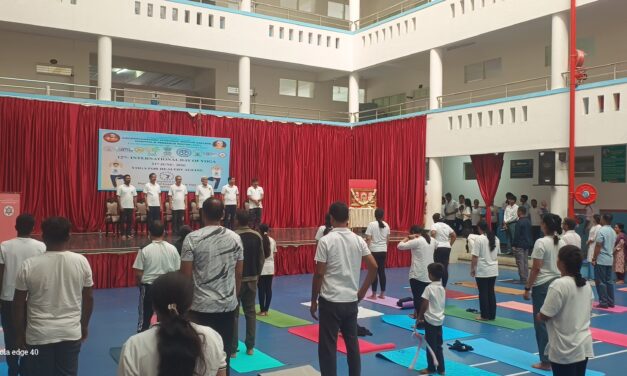 12th International Day of Yoga 2026 Celebrated at BGS World School, Nagaruru with the Theme “Yoga for Healthy Ageing”