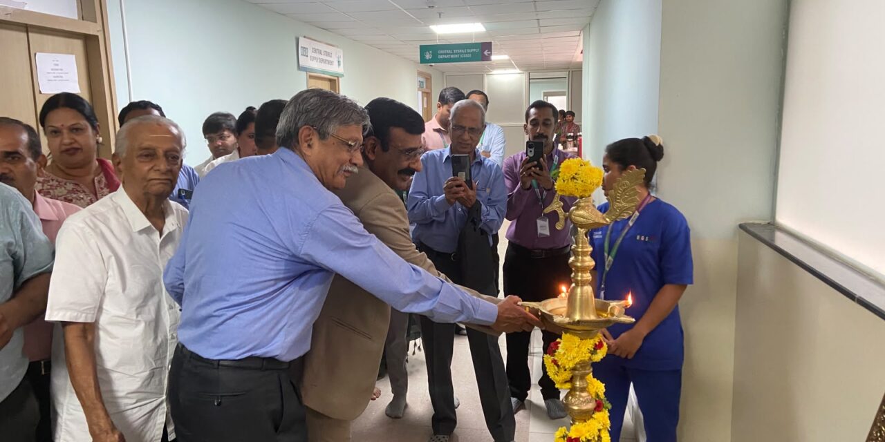 Blessing and Inauguration of Dialysis Machines at BGS Medical College & Hospital, Nagaruru