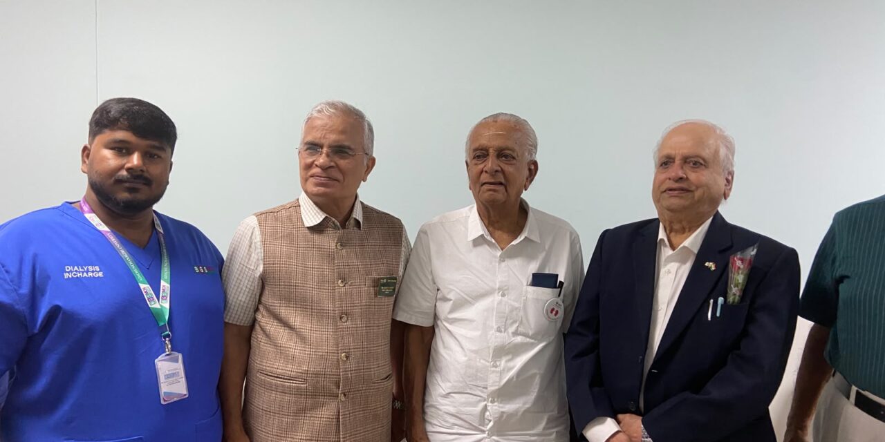 Blessing and Inauguration of Dialysis Machines at BGS Medical College & Hospital, Nagaruru