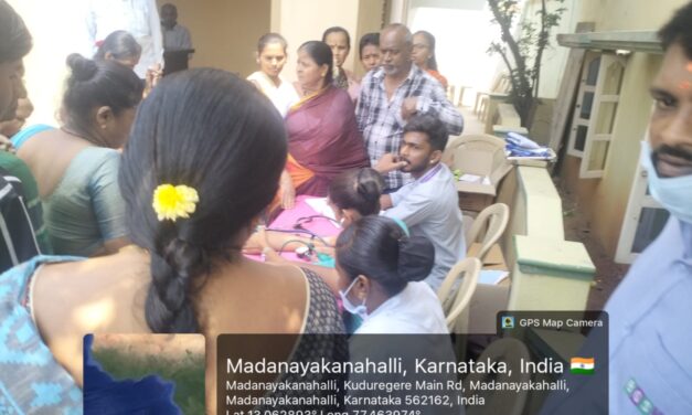 BGS Medical College & Hospital Conducts Community Health Outreach Camp at Madanayakanahalli