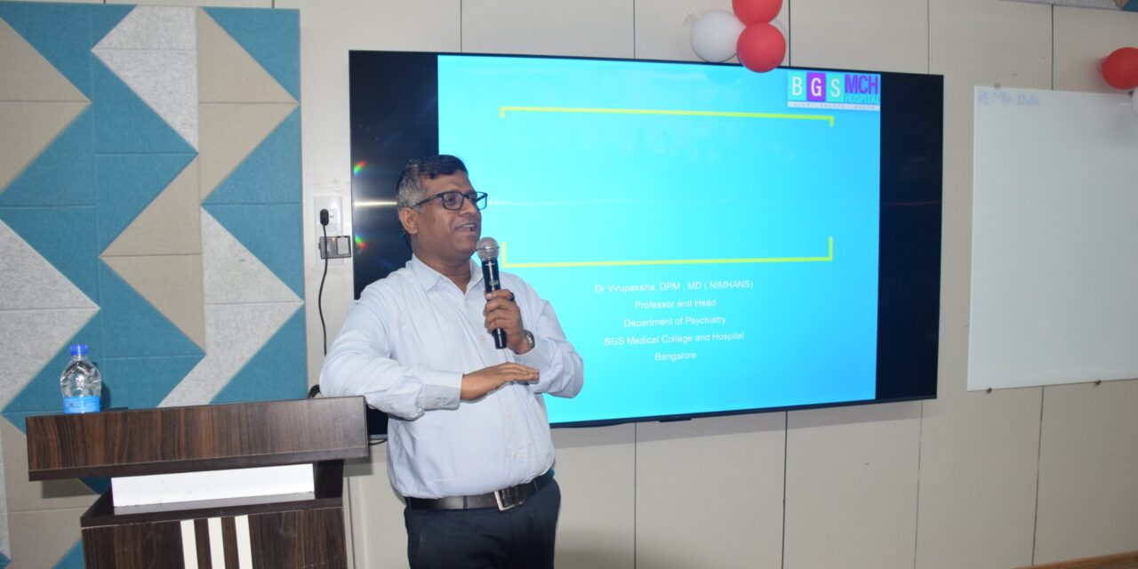 Inauguration of the Tobacco Cessation Centre and Tobacco Awareness Programme at BGS Medical College and Hospital, Nagaruru