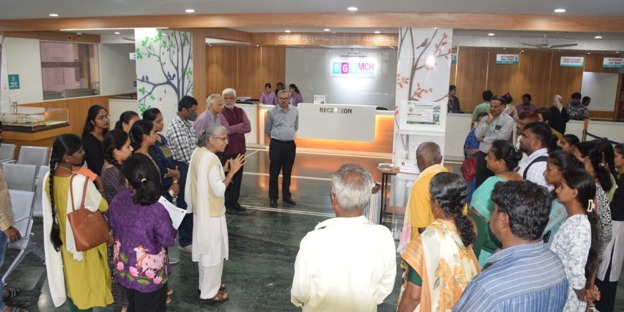 Inauguration of the Safe Drug Disposal Initiative at BGS Medical College and Hospital, Nagaruru