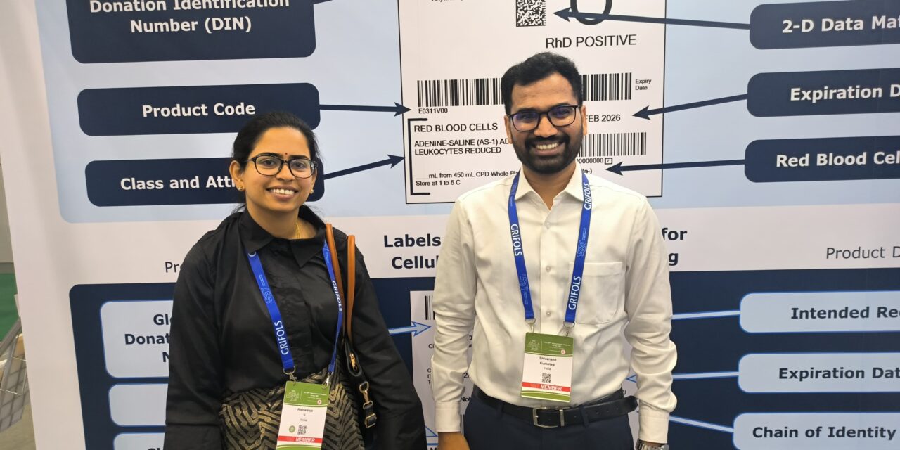 Dr. V. Aishwarya Represents BGS Medical College and Hospital at the 39th International Congress of the International Society of Blood Transfusion, Kuala Lumpur