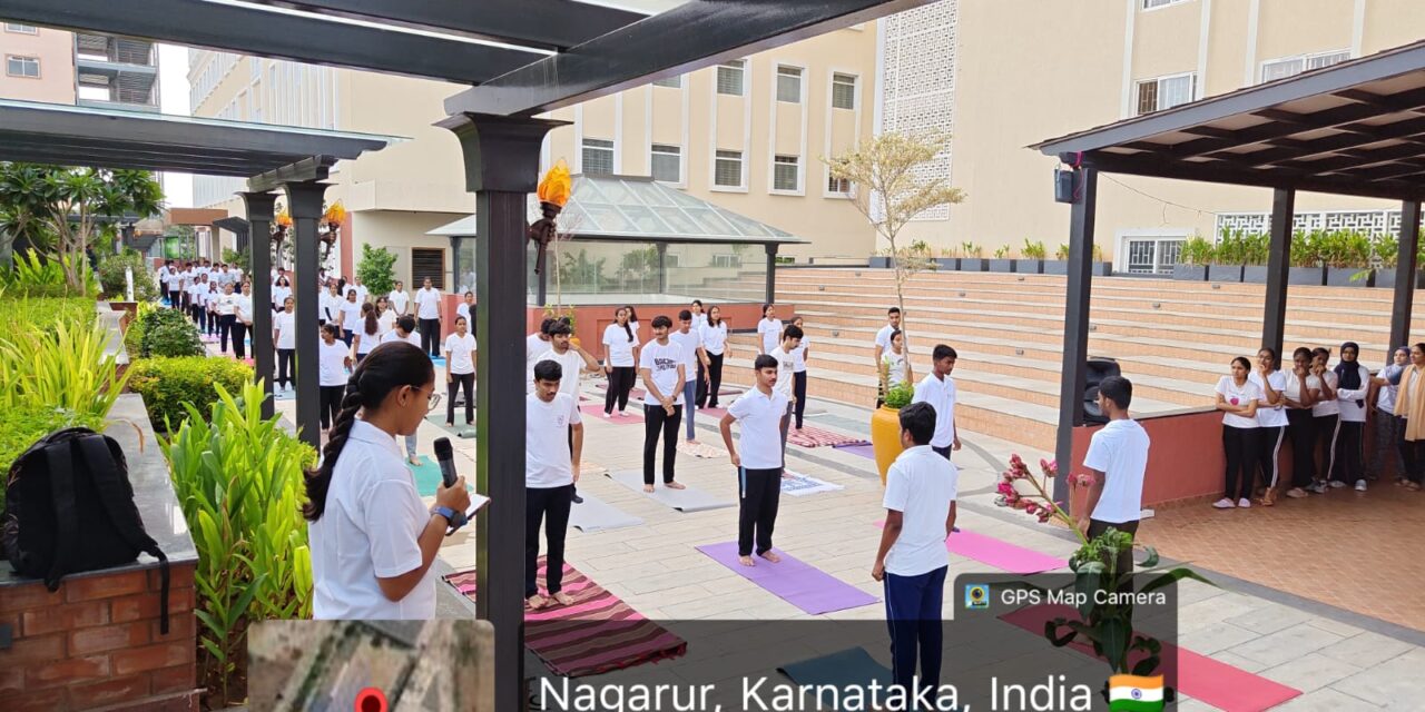 International Day of Yoga 2026 Celebration Organized by the Department of Physiology at BGS Medical College and Hospital, Nagaruru