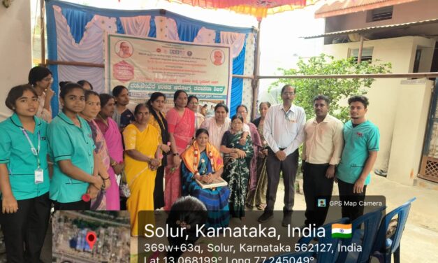 BGS Medical College & Hospital Conducts Comprehensive Women’s Health and Cancer Screening Camp in Solluru