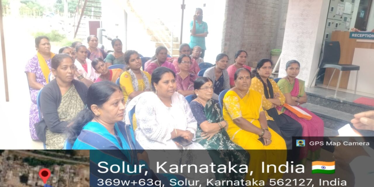BGS Medical College & Hospital Conducts Comprehensive Women’s Health and Cancer Screening Camp in Solluru