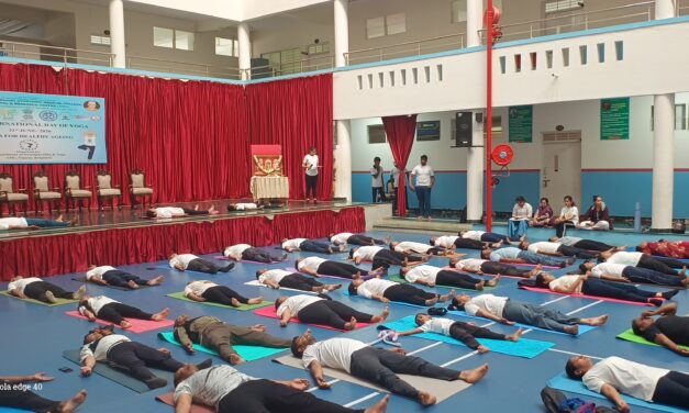 12th International Day of Yoga 2026 Celebrated at BGS World School, Nagaruru with the Theme “Yoga for Healthy Ageing”