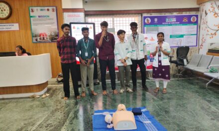 Department of Anaesthesiology Marks Red Cross Day 2026 with Basic Life Support Awareness Programme at BGS Medical College and Hospital, Nagarur