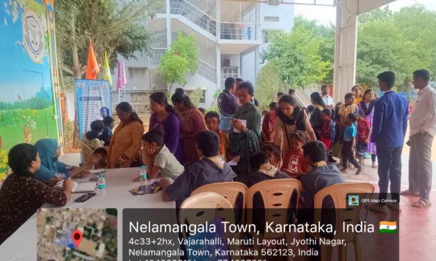 BGS Medical College and Hospital Department of Community Medicine Conducts Community Outreach Health Camp at St. Ann’s High School