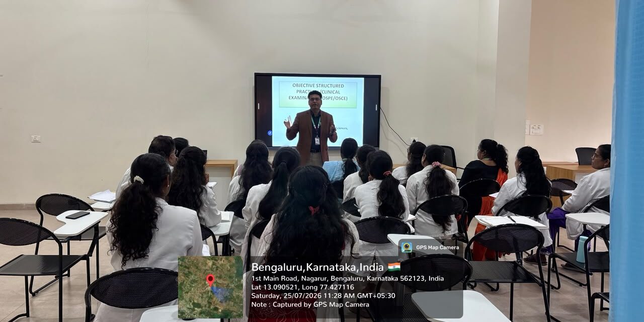 BGS VINS Conducts Faculty Development Programme on Objective Structured Clinical Evaluation