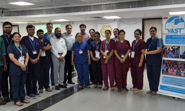 Dr. Renuka R Represents BGS Medical College & Hospital as Facilitator at WFSA-Endorsed Vital Anaesthesia Simulation Training