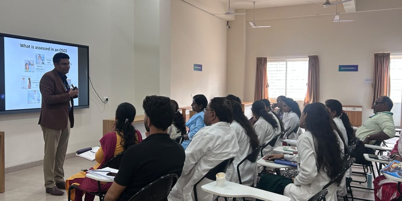 BGS VINS Conducts Faculty Development Programme on Objective Structured Clinical Evaluation