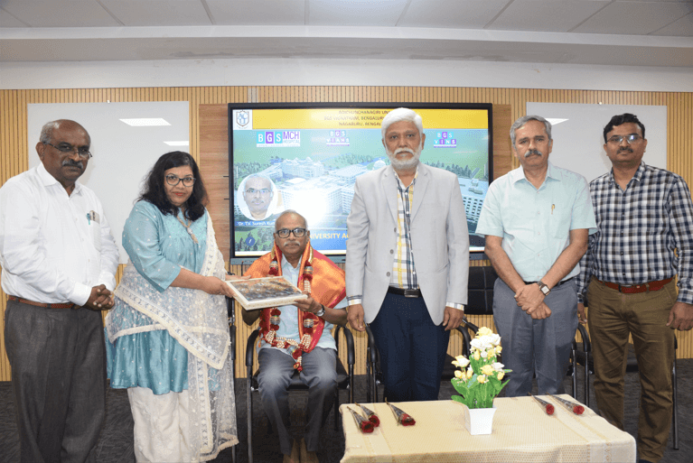 Sensitization Programme on University Accreditation & Ranking Process at BGS Medical College and Hospital, Nagaruru