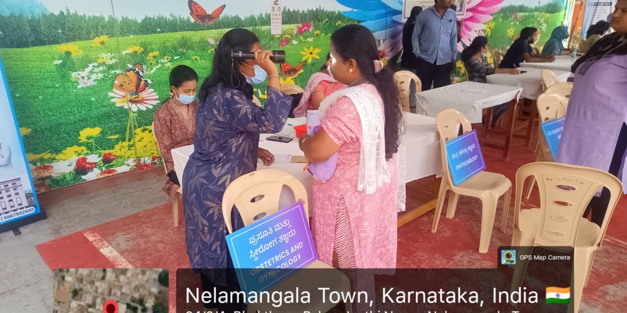 BGS Medical College and Hospital Department of Community Medicine Conducts Community Outreach Health Camp at St. Ann’s High School