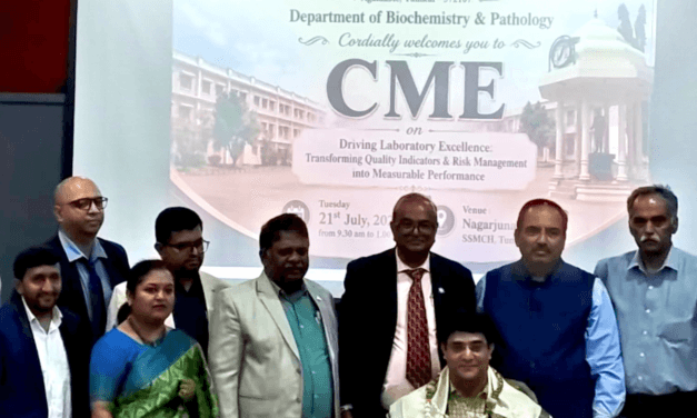 Dr. Suresh D. R. from BGS Medical College & Hospital Invited as Guest Speaker for CME on Laboratory Quality Excellence at Sri Siddhartha Medical College and Hospital