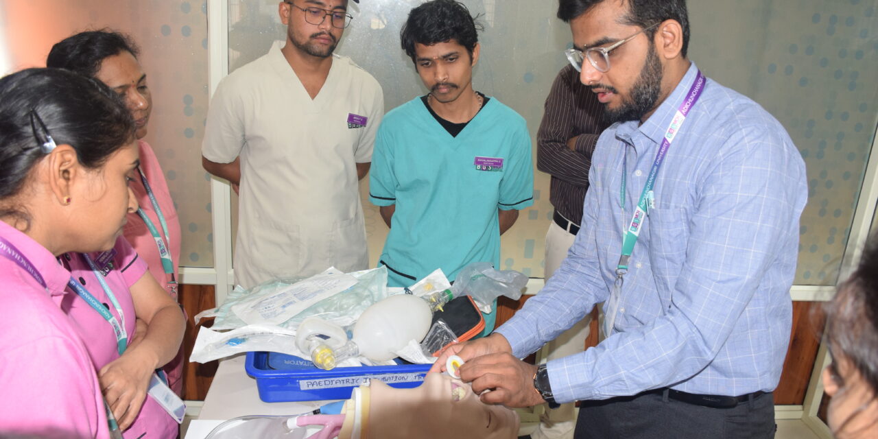 Department of Emergency Medicine Elevates Institutional Preparedness through Code Blue Training of Trainers Program at BGS Medical College & Hospital, Nagaruru