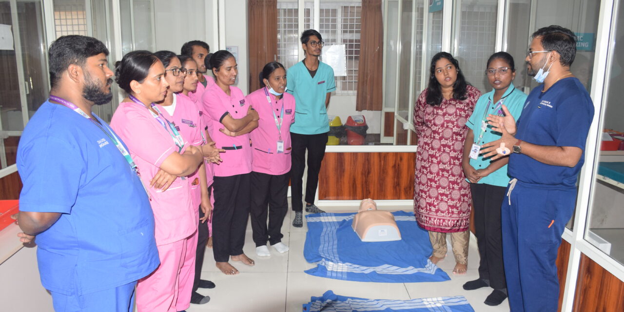 Department of Emergency Medicine Elevates Institutional Preparedness through Code Blue Training of Trainers Program at BGS Medical College & Hospital, Nagaruru
