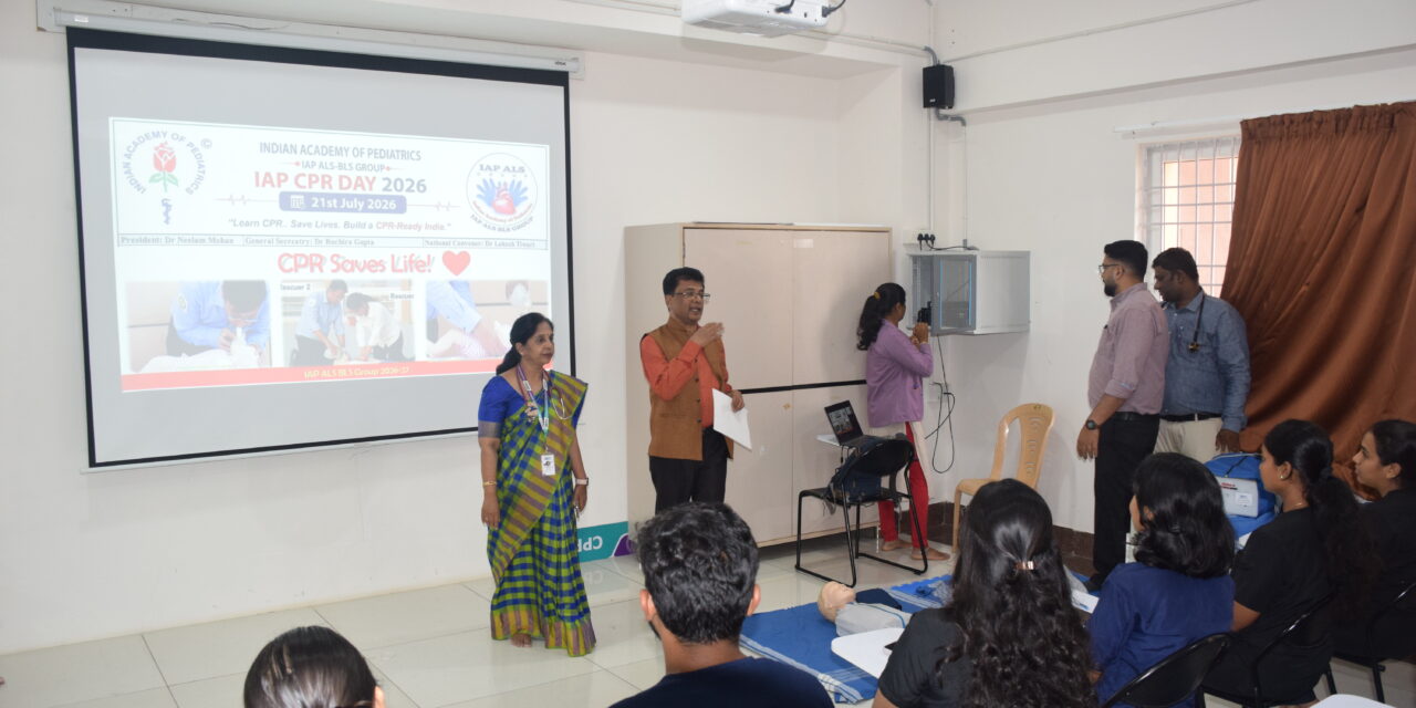 Intensive Basic Life Support and Cardiopulmonary Resuscitation Training for Foreign Medical Graduates at BGS Medical College and Hospital, Nagaruru