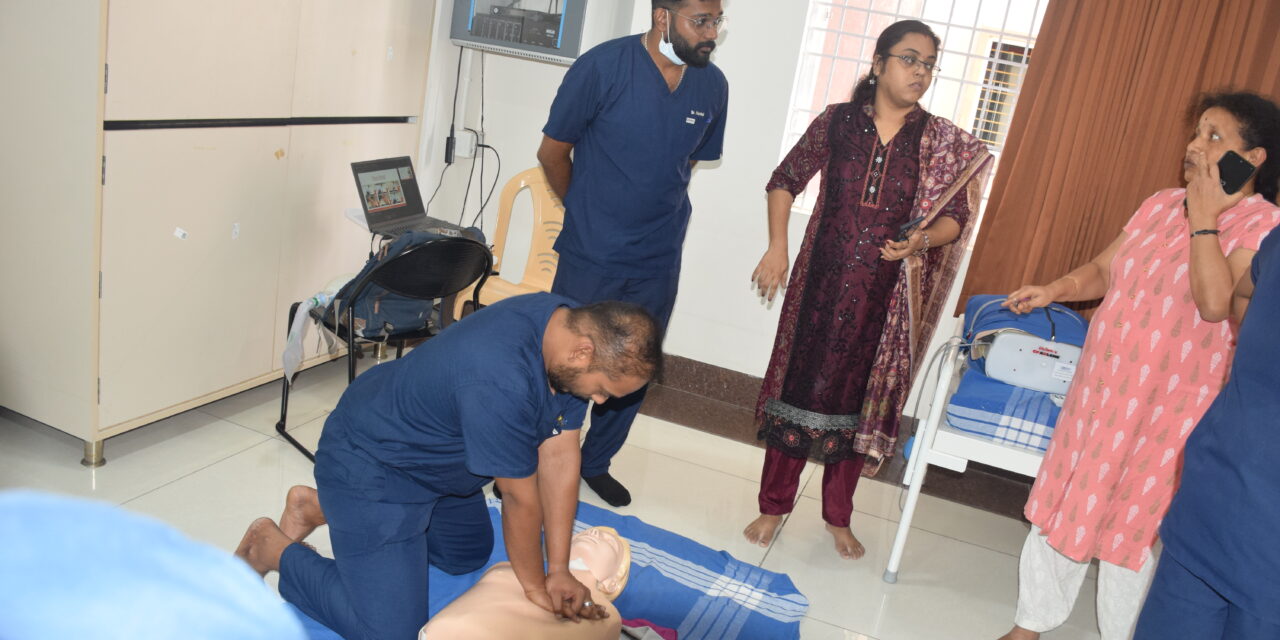 Intensive Basic Life Support and Cardiopulmonary Resuscitation Training for Foreign Medical Graduates at BGS Medical College and Hospital, Nagaruru