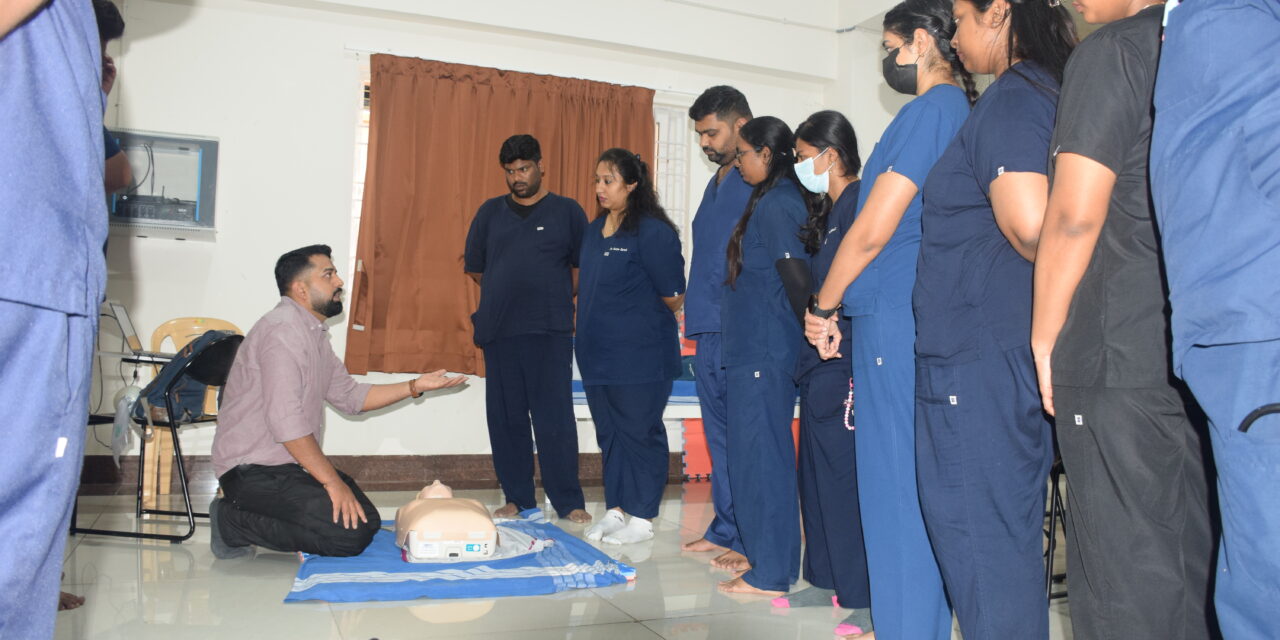 Intensive Basic Life Support and Cardiopulmonary Resuscitation Training for Foreign Medical Graduates at BGS Medical College and Hospital, Nagaruru