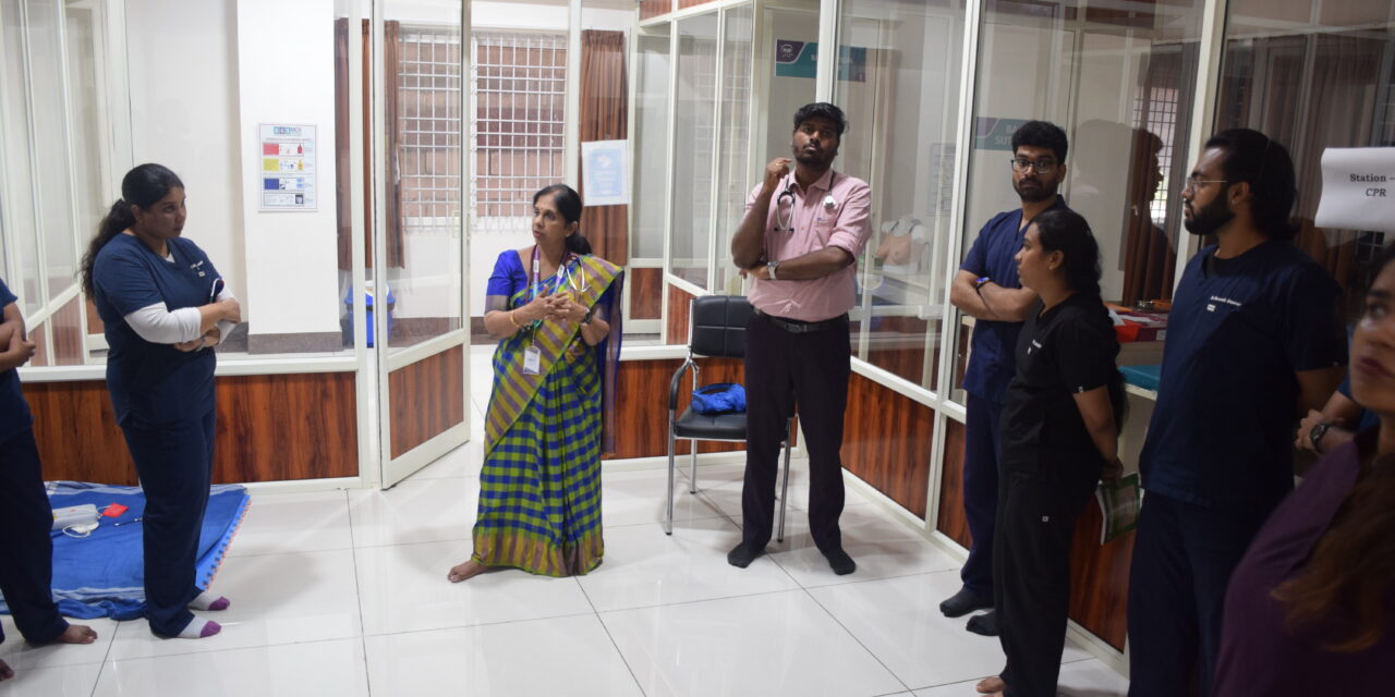 Intensive Basic Life Support and Cardiopulmonary Resuscitation Training for Foreign Medical Graduates at BGS Medical College and Hospital, Nagaruru