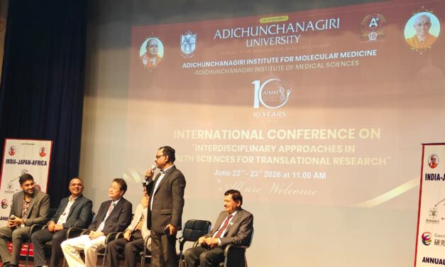 BGS Medical College & Hospital Faculty Participate in International Conference on “Interdisciplinary Approaches in Health Sciences for Translational Research” at Adichunchanagiri University