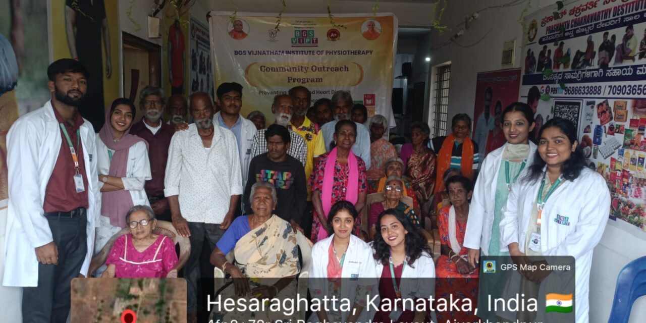 “Physiotherapy-Based Community Rehabilitation and Health Awareness Program for Cardiovascular Disease and Stroke Prevention”