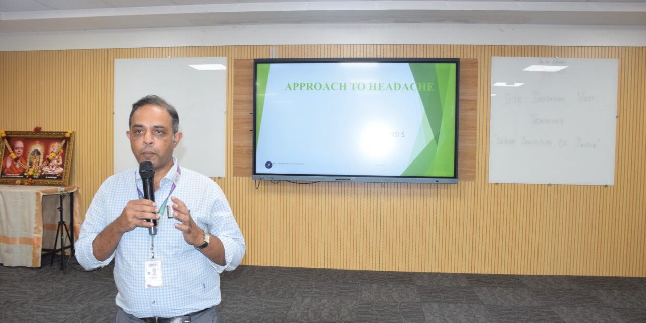 Faculty Development Programme on “Approach to Headache” at BGS Medical College and Hospital, Nagaruru