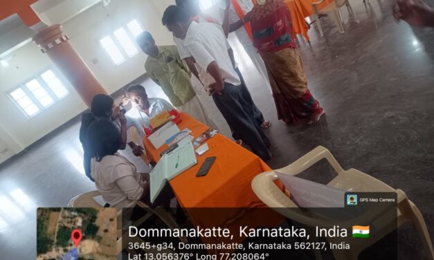 Department of Community Medicine Conducts Comprehensive General Health Camp in Soluru Village