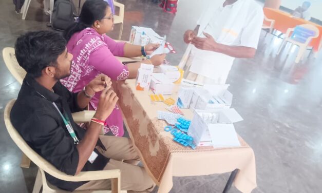 Department of Community Medicine Conducts Comprehensive General Health Camp in Soluru Village