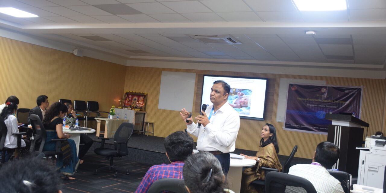Vaccine Preventable Diseases Surveillance (VPDS) Workshop at BGS Medical College and Hospital, Nagaruru