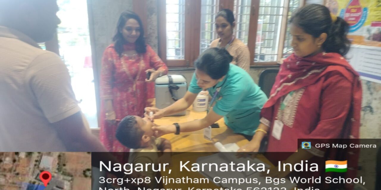 Protecting Tomorrow, Two Drops at a Time: BGS Medical College & Hospital Successfully Conducts National Pulse Polio Immunization Campaign