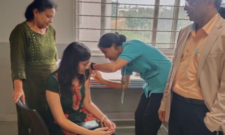 Third Dose of Hepatitis B & Human Papillomavirus Vaccine Drive for Medicos at BGS Medical College and Hospital, Nagaruru