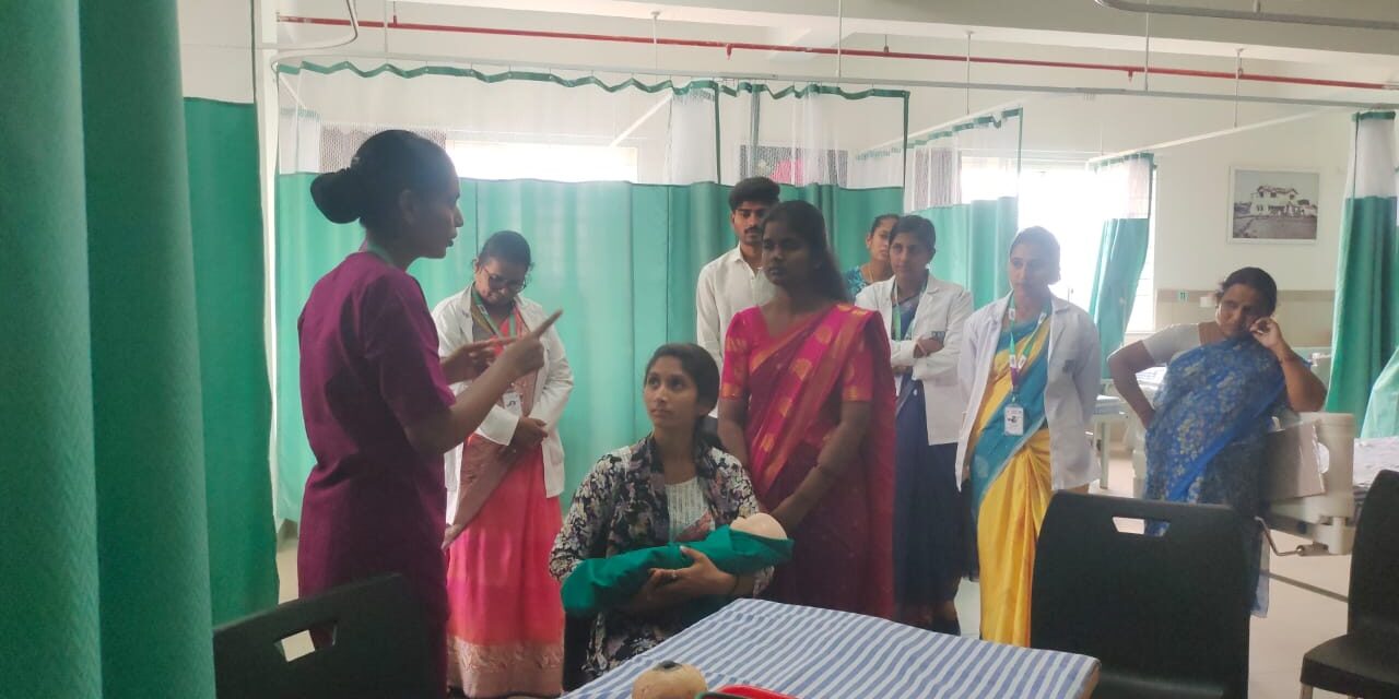 BGS Medical College and Hospital Hosts Breastfeeding Awareness Programme for Postnatal Mothers
