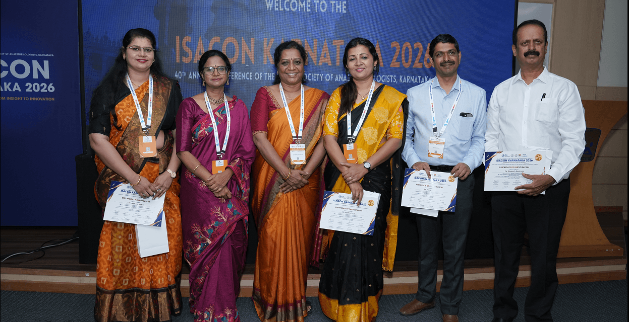 Dr. Ramesh R. & Dr. Sandya Rani D. C. Represent BGS MCH at ISACON Karnataka 2026 in Bengaluru