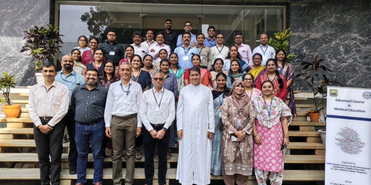Dr. Suma M P from BGS Medical College and Hospital Participates in Advance Course in Medical Education