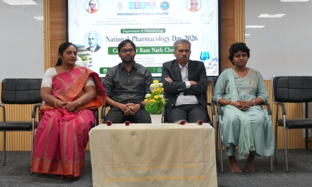 Department of Pharmacology Conducts National Pharmacology Day 2026 at BGS Medical College & Hospital, Nagaruru