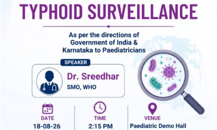 Strategic Orientation on Typhoid Surveillance and Pediatric Health at BGS Medical College & Hospital, Nagaruru