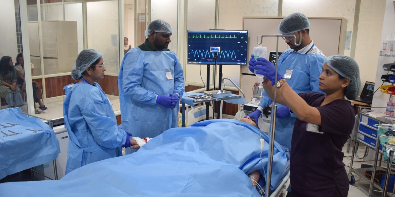 Department of Anaesthesiology Hosts Landmark Simulation Workshop for ISACON KARNATAKA 2026 at BGS Medical College & Hospital, Nagaruru