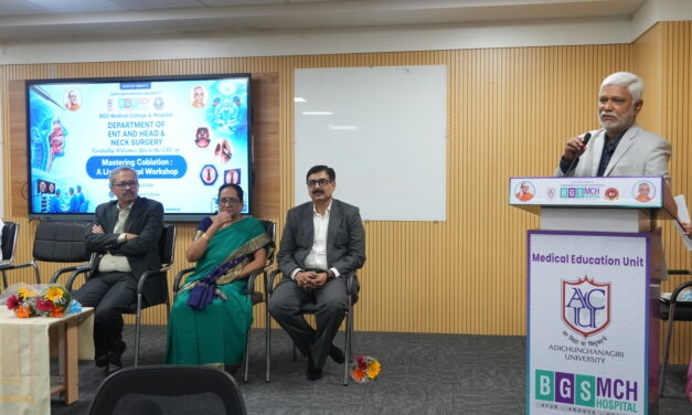 Department of Otorhinolaryngology Hosts Advanced Live Surgical Workshop on Coblation Technology at BGS Medical College and Hospital, Nagaruru