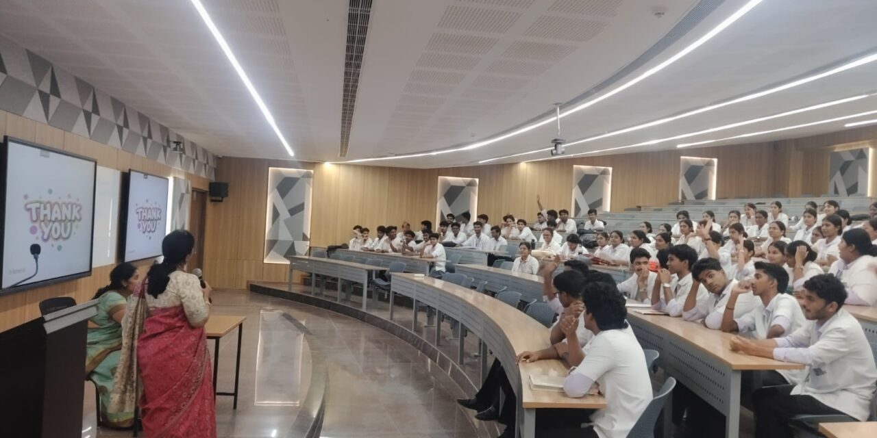 Department of Pediatrics Conducts Comprehensive ORS Awareness and Health Education Program at BGS Medical College and Hospital, Nagaruru