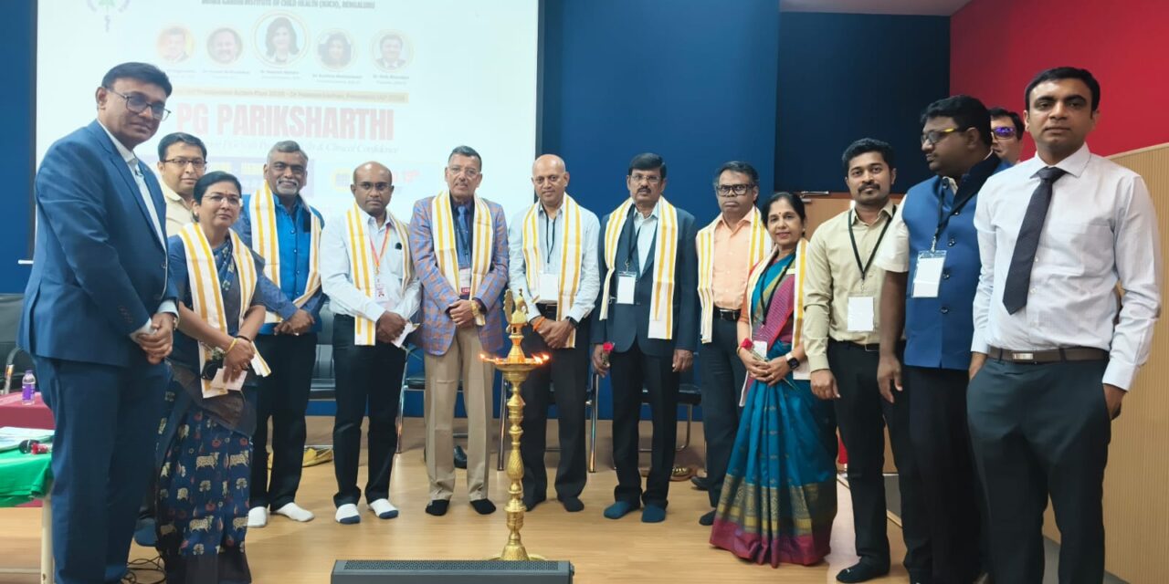Dr. Sahana Devdas Represents BGS Medical College & Hospital at IAP PG Pariksharthi 2026